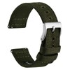WOCCI 20mm Watch Strap, Sailcloth Canvas Fabric, Quick Release, Replacement