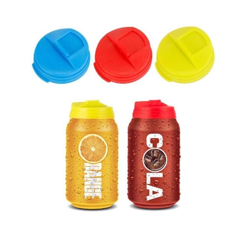 Reusable Plastic Can Lid, 2 Counts Leakproof Can Lid, Can