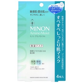 Minon Amino Moist Smooth Moisturizing Skin Mask, 1 Sheet (x4)