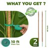 2 Pack 48 Inch Bendable Moss Pole Monstera Plant Support