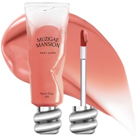 Rainbow Mansion Objet Glossy, 001 Peach Drop, 1 Piece / 무지개맨션 오브제 글로시, 001 피치 드롭, 1개