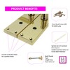 Door Handle Sets Victorian Straight Bathroom Lock Handles Sets Brass