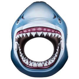 Pool Float, Inflatable Shark Pool Float Summer Swimming Pool Raft Party Outdoor Toy For Kids Boys Girls Adults