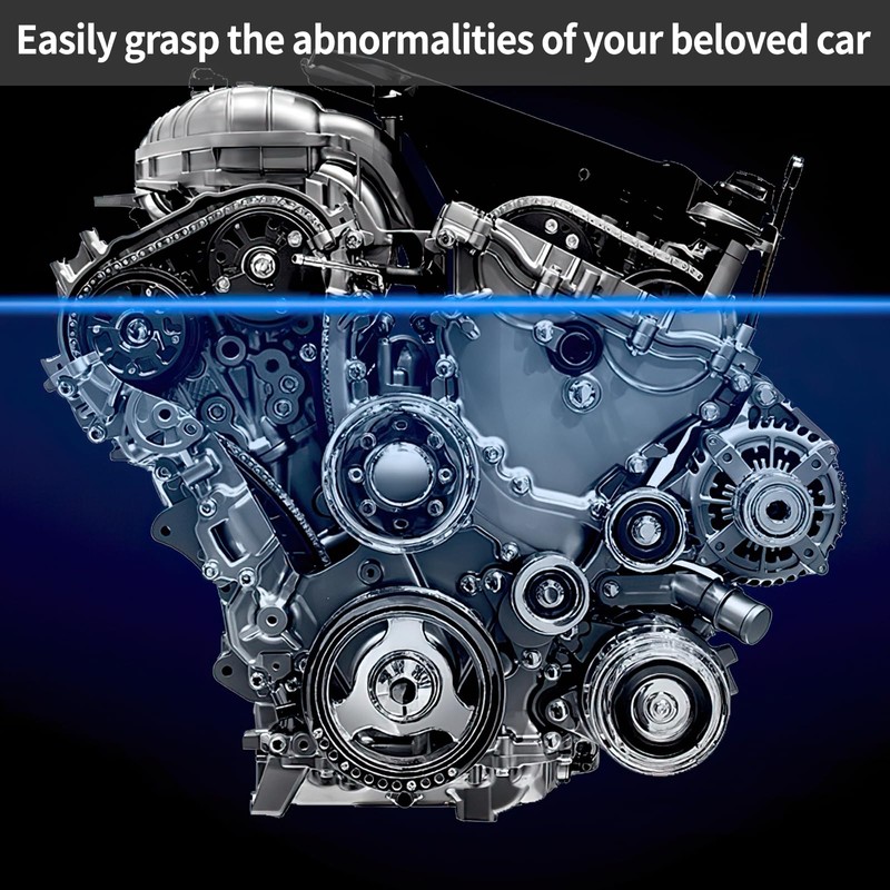 Code Reader Diagnostic Scanner, Multifunctional Car Diagnostic Scanner, Supports All