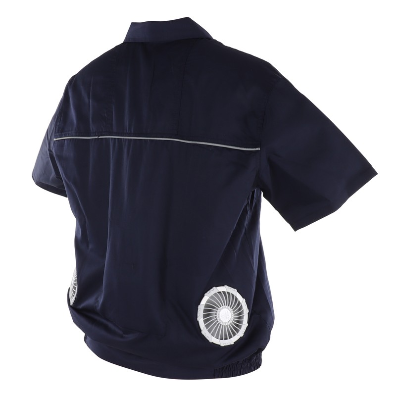 USB Cooling Jacket with Fans Short Sleeve USB Cooling Fan