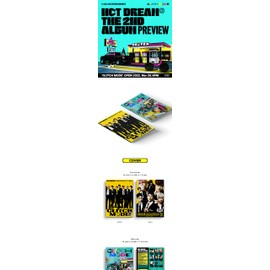 NCT DREAM Glitch Mode 2nd Album PhotoBook Version Random Cover Contents+Poster+Tracking Sealed