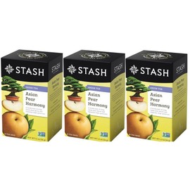 Stash Asian Fair Harmony Green Tea 18 x 3 packs, 34g / Stash 아시안 페어 하모니 녹차 18개 x 3팩, 34g