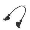 삼두근 핸들바 랫풀다운 트레이너 케이블 그립 [블랙] Triceps Handlebar Lat Pulldown Trainer Cable Grip [Black]