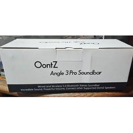 OontZ Angle 3 Pro/Soundbar Bluetooth Speaker W/  Optical Input Jack for your TV