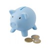 Piggy Bank PVC Soft Body Vibrant Colour Novelty Money Box