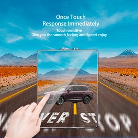 XXCIWP 2Pack-2025 Volvo XC90 Screen Protector for 2025 2026 Volvo XC90 11.2Inch Front & Rear AC Films Accessories Tempered Glass