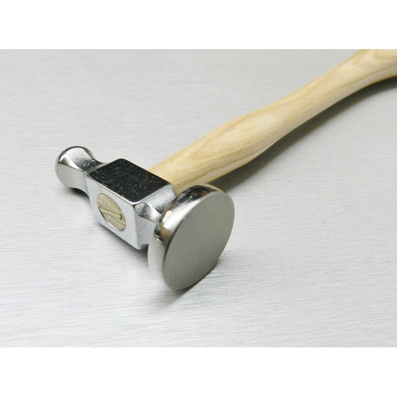 Jewelers Chasing Hammer 1-1/4" Flat Face Jewelry Silversmiths Metalwork 32mm