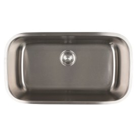 MSI Undermount Stainless Steel 32 in. x 18 in. Single Bowl Kitchen Sink