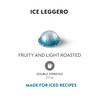 Nespresso Capsules Vertuo, Ice Leggero, 50-Count Double Espresso Coffee Pods,
