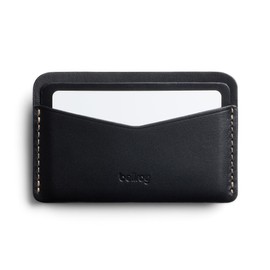 Bellroy Card Slip (Minimalist Leather Card Holder with Space for up to 4 Cards) - Black
