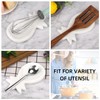 HESHIBI Marble Spoon Rest for Kitchen Stove Countertop, Marble Utensil