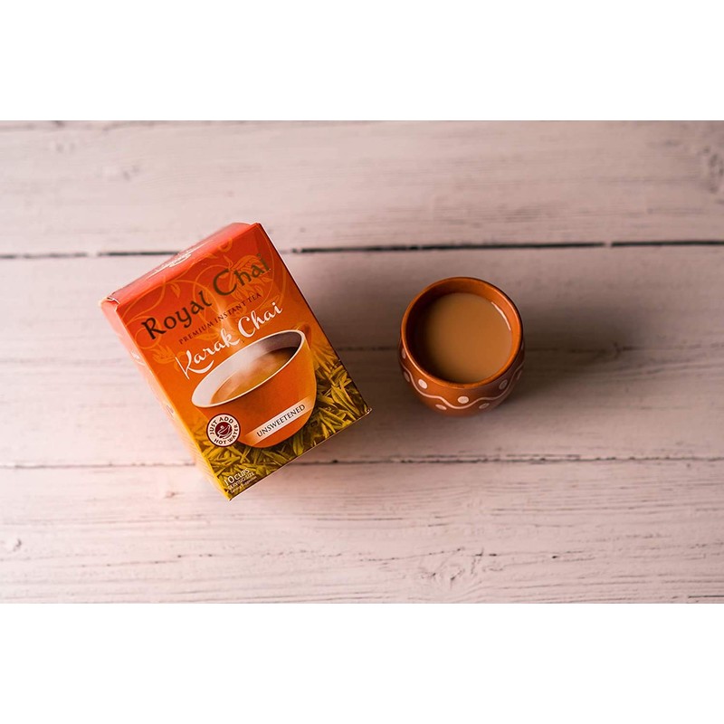Royal Chai Karak Chai Unsweetened 180g (Pack of 4) –