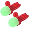 2 Sets Night Fishing Sensor Light Pole Alarm LED Signal