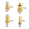 36pcs Bicycle Valve Adapter Universal Bicycle Valve Conversion Adapter to
