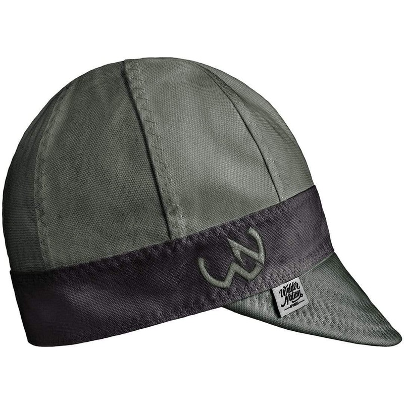 Welder Nation 8 Panel Welding Beanie Cap, 100% Cotton, Duck
