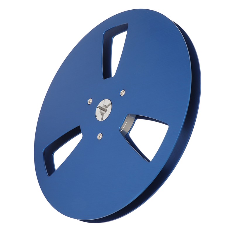 1/4 7 Inch Empty Tape Reel Aluminum Alloy 3 Hole