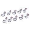 30Pcs Gesture Patches Love Heart Design Premium Cotton Strong Adhesion