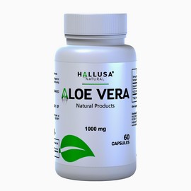 Hallusa Natural ALOE VERA Immune  Support - Amino Acids  -  Stomach health Support - 60 Softgels