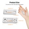 Magnetic Door Catch 10 Pack -Ultra Thin Magnets with Adhesive