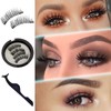 Magnetic Eyelash Curler Eyelash Set, Magnetic Lash Applicator Tool Eyelashes
