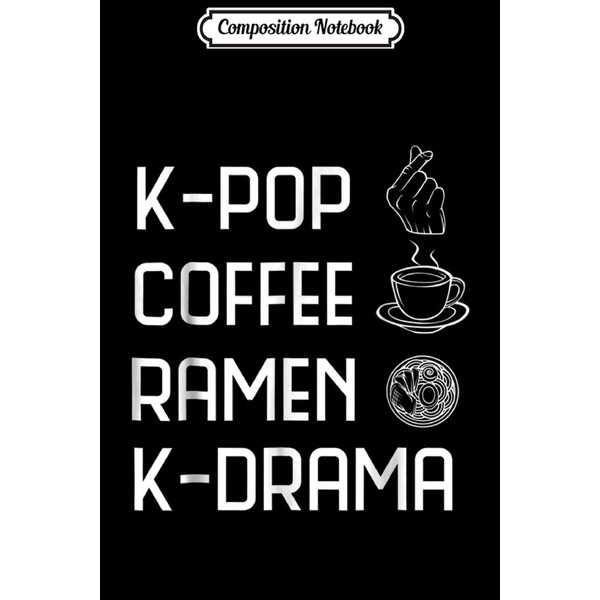 Composition Notebook: K-Pop Hwaiting Korean Hangul Kpop Kdrama Blue Journal/Notebook