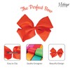 5.5 Inch Grosgrain Hair Bow Clip For Woman And Girls