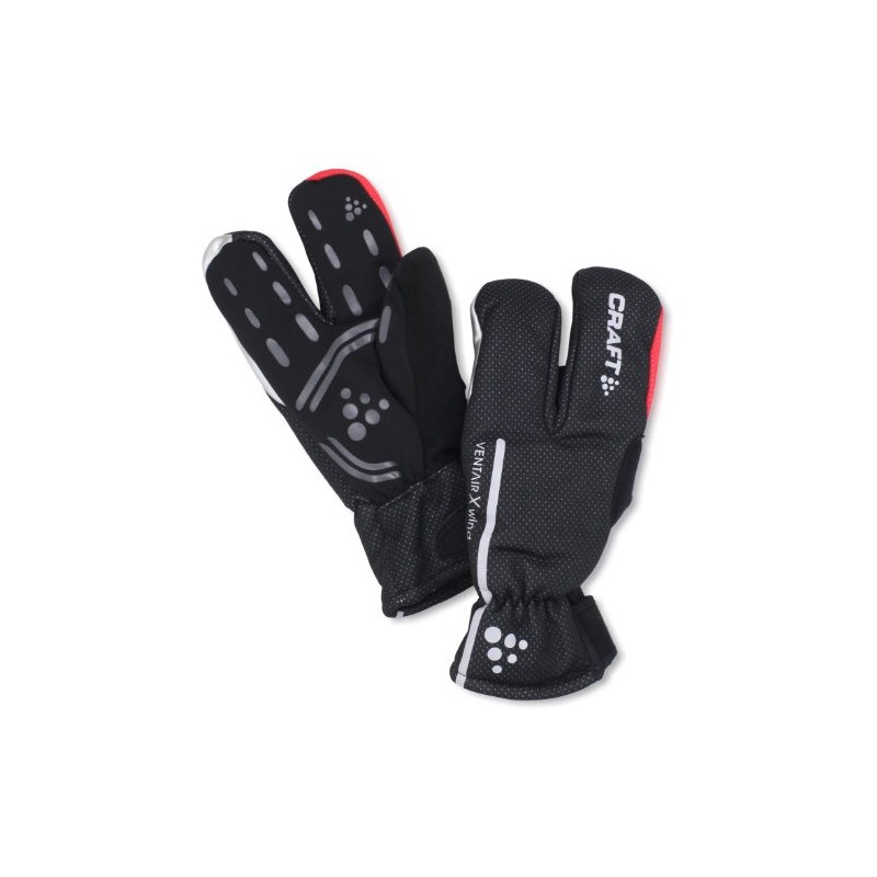 Craft Siberian - Guantes de Entrenamiento para Bicicleta y Ciclismo