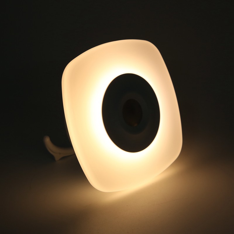 LED Rechargeable Night Light Induction Infrared Lamp Remote Control ABS