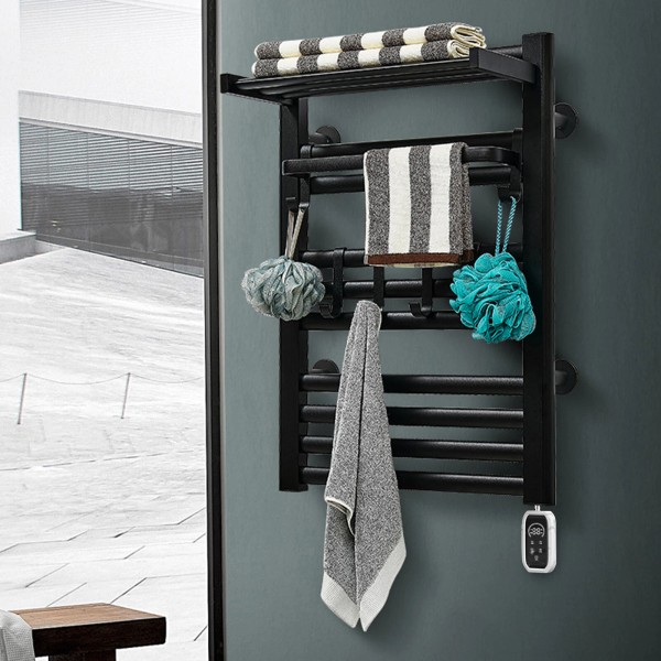 Unbranded Heated Towel Rack Towel Heater Warmer w/ 10 Bar