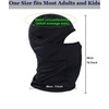 H HOME-MART Ski Mask,Balaclava Face Mask,Breathable Mesh Cooling Neck Gaiter,