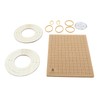 Macrame Board 11x15in Lightweight Macrame Braiding Board Reusable Grids Braiding