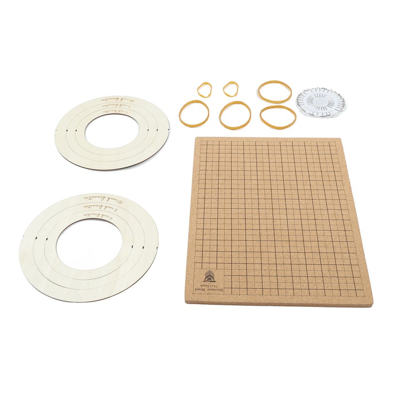 Macrame Board 11x15in Lightweight Macrame Braiding Board Reusable Grids Braiding