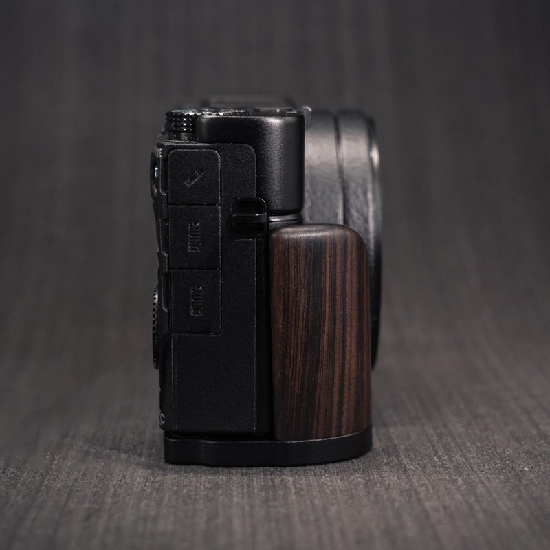 Iborrys Premium Real Wood Camera Grip for Sony RX100 RX100II