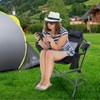 WORKOOT Portable Hammock Chair, Camping Chair, Rocker Camping Chair, Swinging