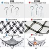 Stuffed Animal Net or Hammock with Light,Yewiwin Macrame Hanging Net