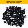Mywish M6 x 8mm 25Pcs Flange Button Head Hex Socket