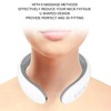 Electric Pulse Neck Massager Vibration Heat 3D Fitment Reduce Fatigue