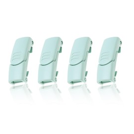 LT Easiyl Tieless Shoelaces Buckle Magnetic Quick Release No Tie Lazy Shoelaces Lock for Trainers Canvas Casual Shoes Boots, 2 pairs of buckles (green)