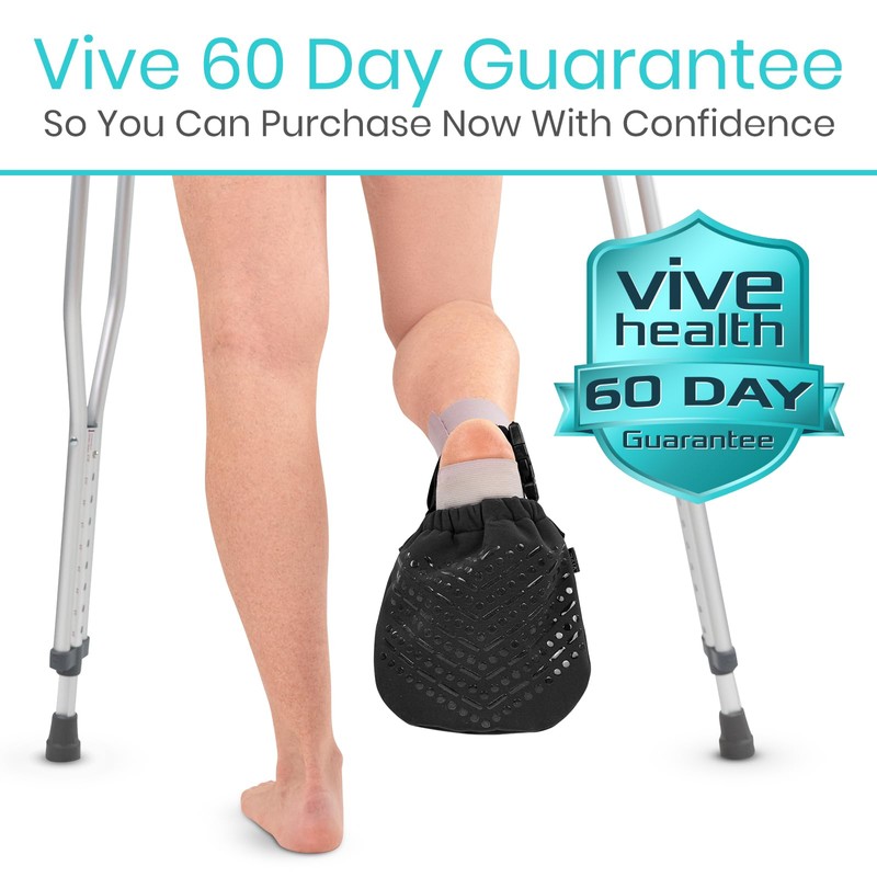 Vive Cast Sock Cover for Foot - Soft Toe Protector