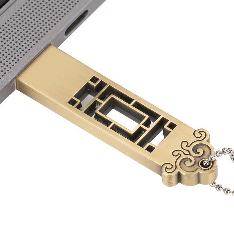 Waterproof USB 2.0 U Disk Aluminum Alloy Portable Safe Flash