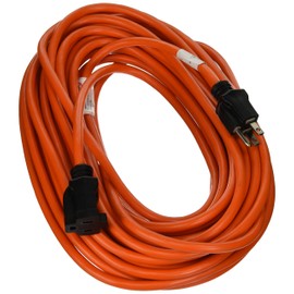 Prime EC501630 50-Foot 16/3 SJTW Medium Duty Extension Cord, Orange