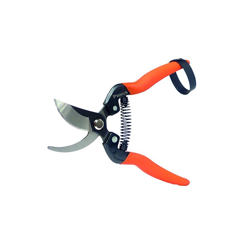 Garten Primus Gartenschere, Rosenschere, Rebschere, Rosen-Wunderschere, schwarz/orange, 01045, 472106, Orange,
