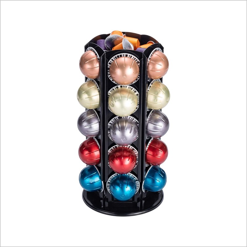 Rice rat for Nespresso Vertuo Coffee Pods Stand Carousel Storage