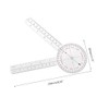 UNTERING Angle Ruler,Goniometer Medical Joint Ruler Calibrated Orthopedics Angle Rule