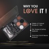 Colors Queen Eyebrow Styling Kit with 5 Highly Pigmented Shades